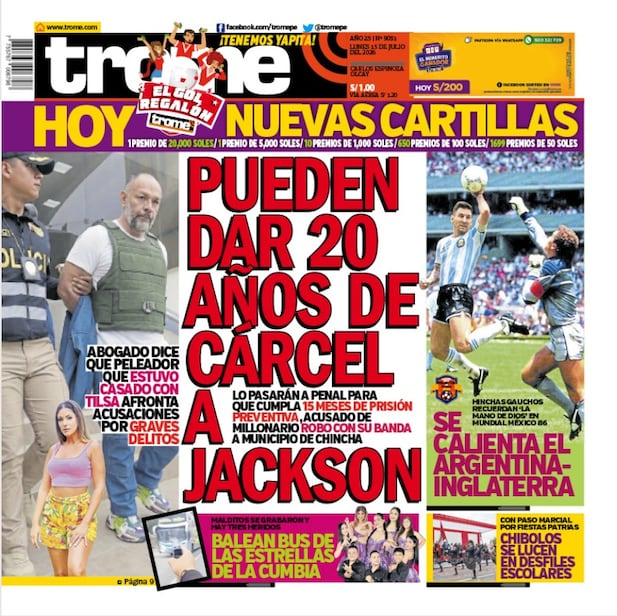 Portada Trome