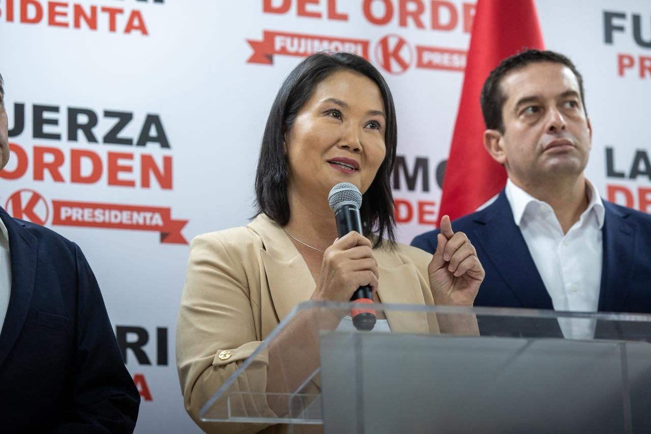Keiko Fujimori. (Foto: Fernando Sangama / @photo.gec)
