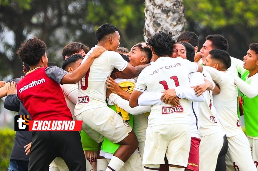 Equipo de Universitario festeja pase a la final del Torneo de Reservas (Foto: @Mauriciossgr)