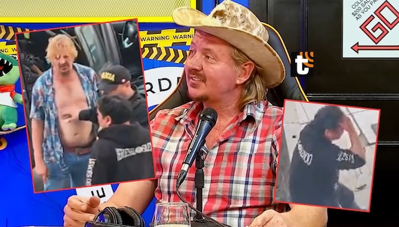 TROME - Gringo Karl se pelea con amigo de su esposa