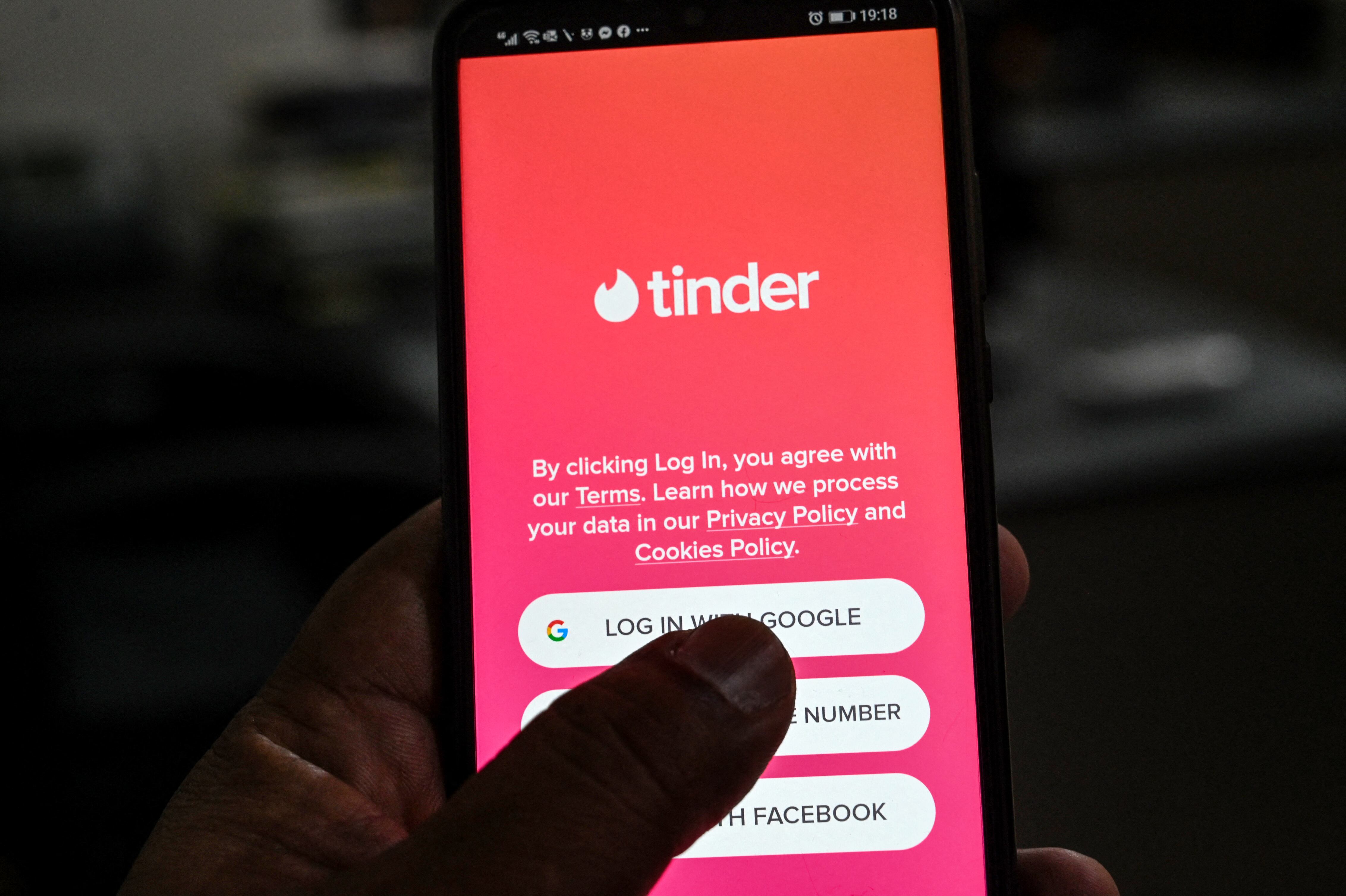 App Tinder (Foto: AFP)