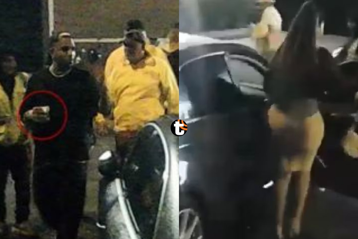 Jefferson Farfán armó 'operativo' de seguridad para impedir que lo graben junto a Delany López.