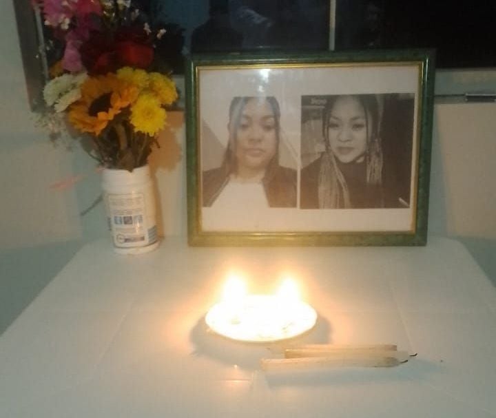 Las prendas de Geraldina Sánchez Núñez son veladas en la casa de sus familiares en Villa María del Triunfo