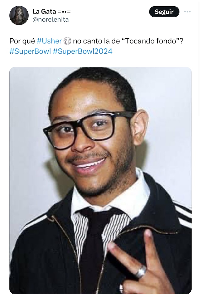 TROME | Los memes del 'halftime show' de Usher en el Super Bowl 2024 (Fotos: Twitter)