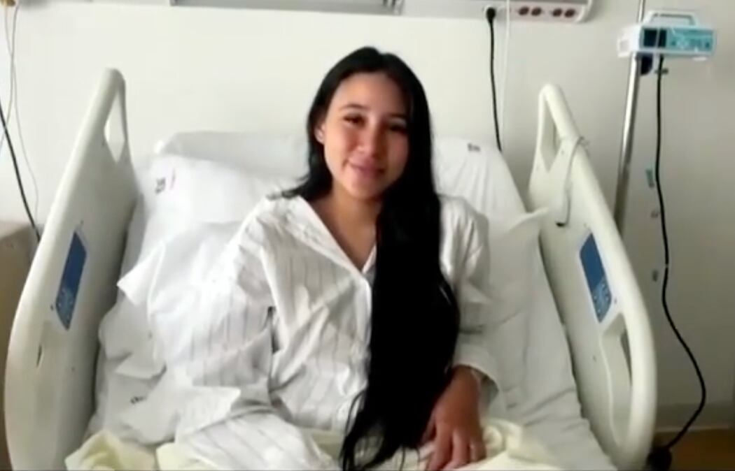 Samahara Lobatón tuvo a su hija por parto natural