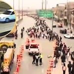 Accidente que causó la muerte de joven de 18 años genera grave congestión: Cientos de personas caminan para abordar transporte