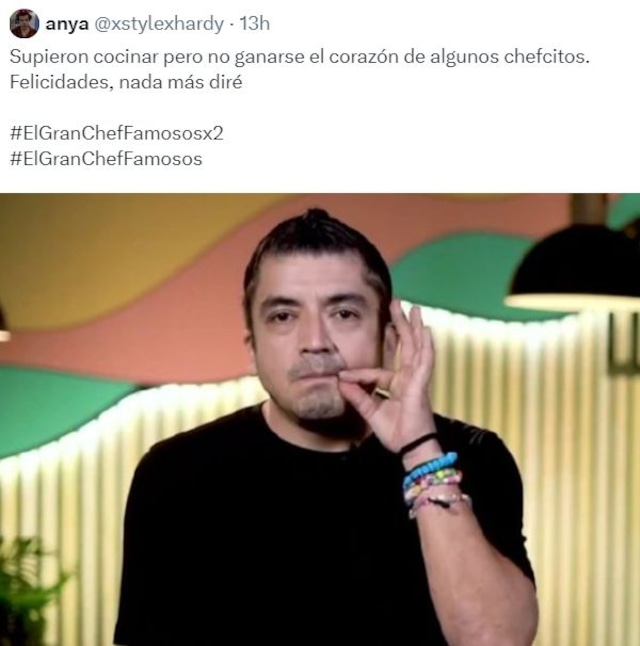 Los memes de la final de El gran chef famosos x2 (Fotos Twitter)