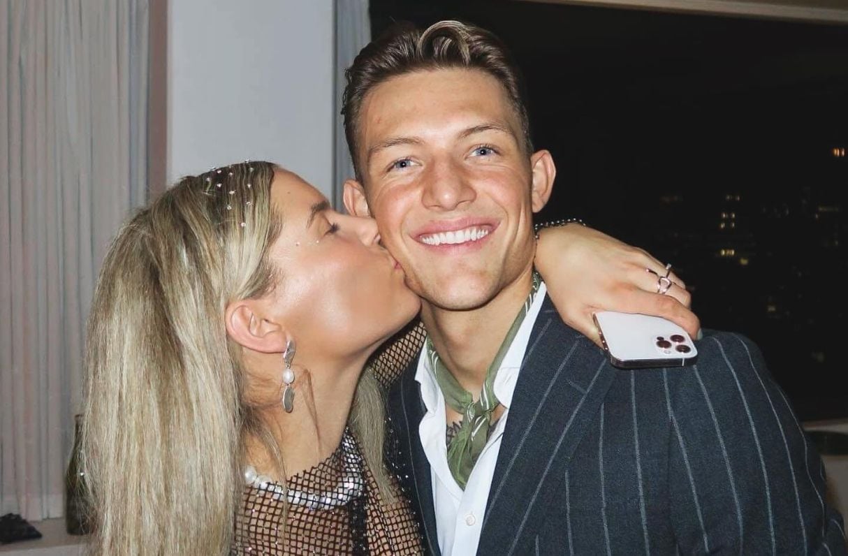 Oliver Sonne y su novia Isabella Taulund. (Foto: Instagram)