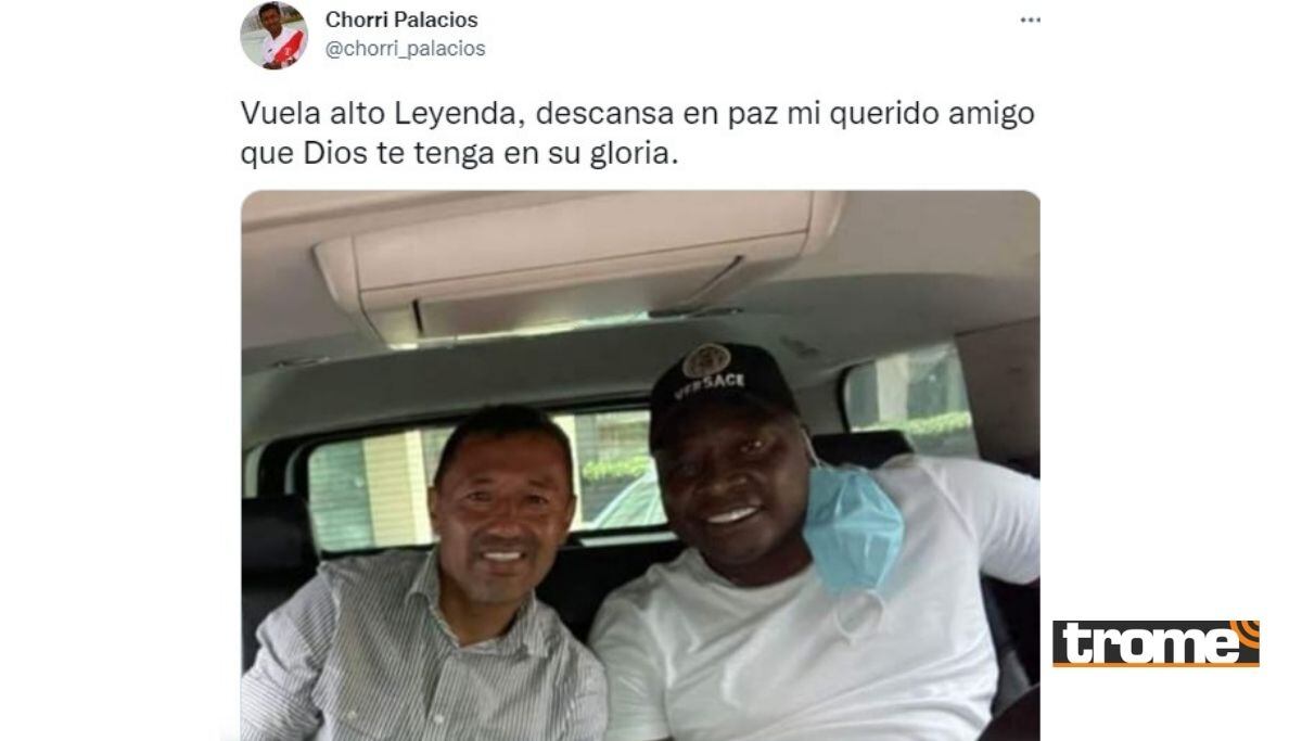 Roberto Palacios compartió recuerdo junto a su amigo (Foto: @chorripalacios)