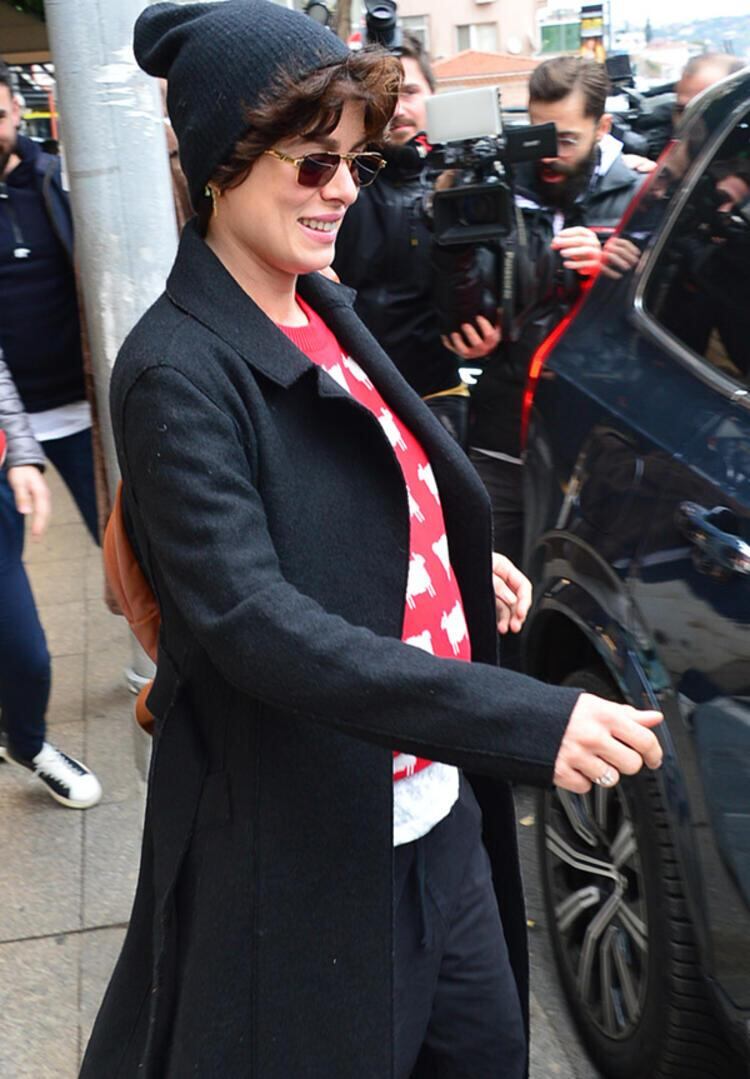 Özge Özpirinçci, la protagonista de la exitosa telenovela “Mujer”, se encuentra en su octavo mes de embarazo (Foto: Milliyet)