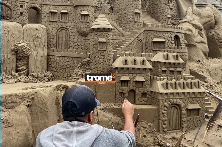 Rubén Rebatta en entrevista con Trome mostró y dio detalles de sus nuevas obras. (Isabel Medina)