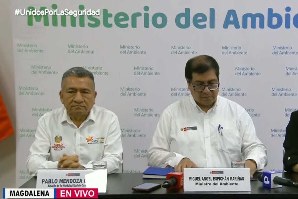Ministro del Ambiente tuvo mesa de trabajo con alcalde de Carabayllo (Foto: TVPerú)