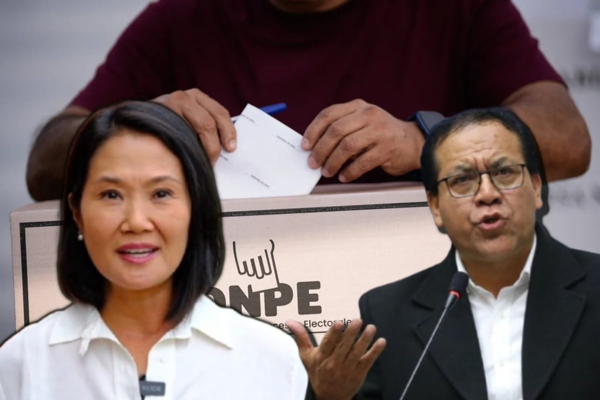 Keiko y Sánchez a segunda vuelta en Perú. (Foto: Difusión - Composición EC)