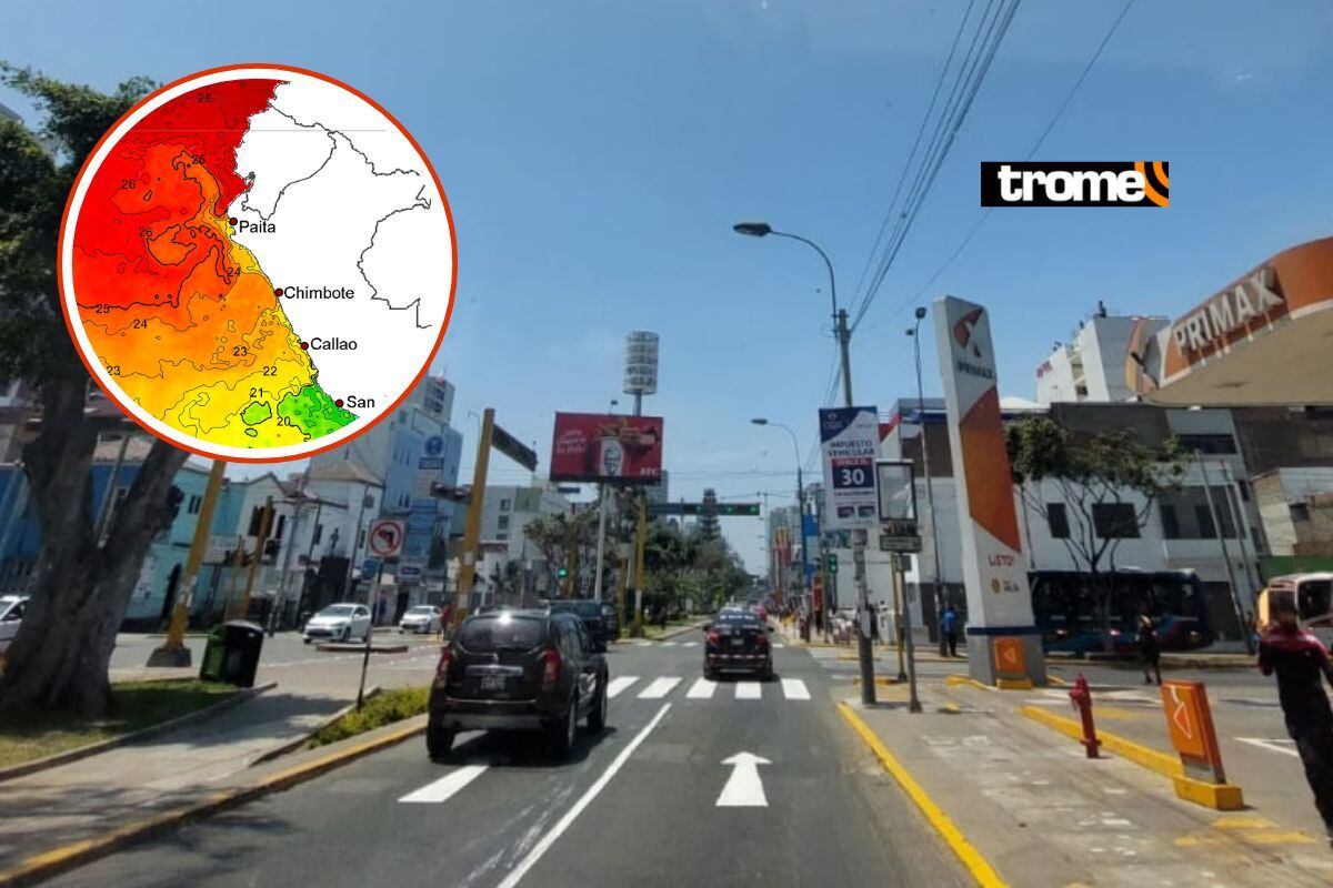 Senamhi advierte alta temperatura en Lima a consecuencia del fenómeno de El Niño.