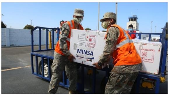 La Libertad: Con este nuevo lote de dosis se podrá inocular ciudadanos de las provincias de Pacasmayo, Chepén y el Cercado de Trujillo. (Foto: Geresa La Libertad)