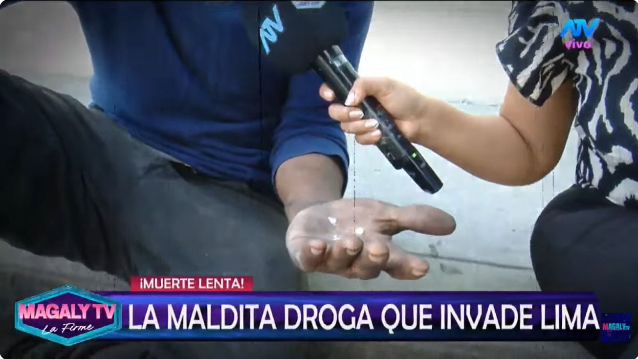 La 'piedra' se vende por 10 soles en las calles de La Victoria. Foto: ATV