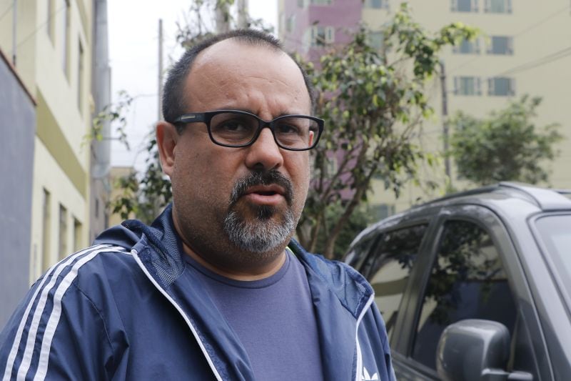 Gigio Aranda, productor general de "De vuelta al barrio". (Foto: José Luis Cárdenas Pinedo)