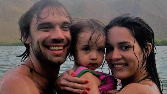 La ex Miss Venezuela viajó a Venezuela junto a su esposa y su hija para disfrutar las vacaciones de fin de año de 2016 (Foto: GEC)