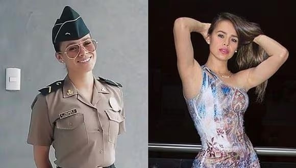 Jossmery Toledo se retiró de la PNP tras polémico video en TikTok. (Composición)
