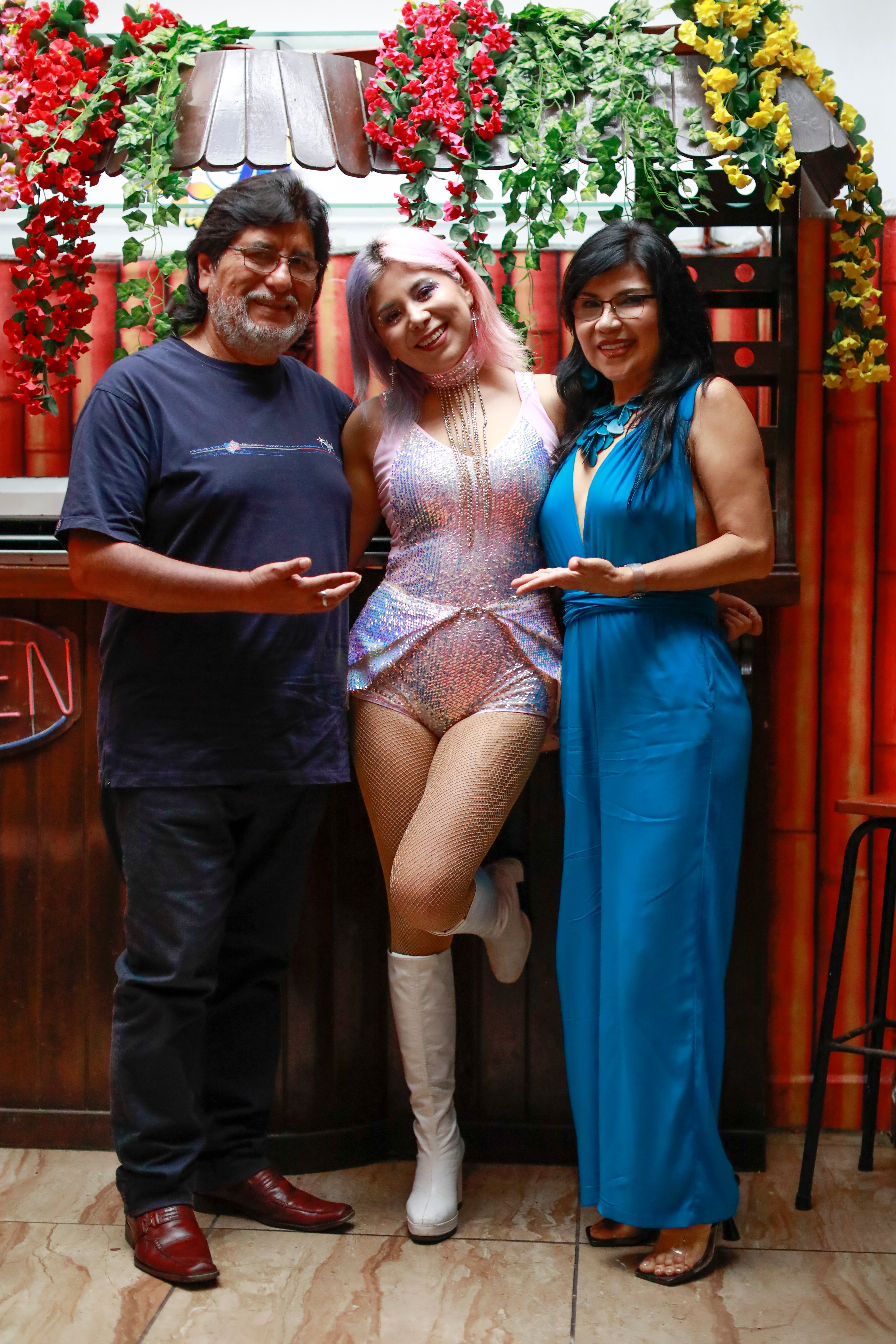 Rossy War y Tito Mauri presentan a su hija. Foto: Julio Reaño/@Photo.gec