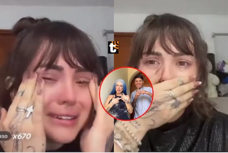 Handa descubre presunta infidelidad durante ‘live’ y encara a su novio: “Lo sabía, ¡sal de mi casa!"