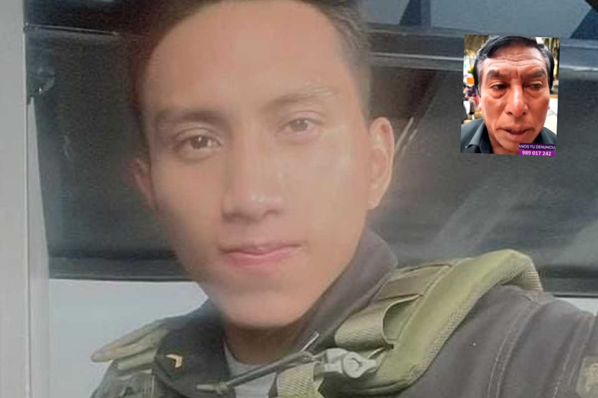 Máximo Cóndor no cree en la muerte de policía que asesino de su hija. (Captura TV)