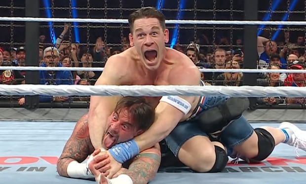 John Cena triunfa en la cámara de la eliminación y va por el título de WWE en WrestleMania (Captura Netflix)