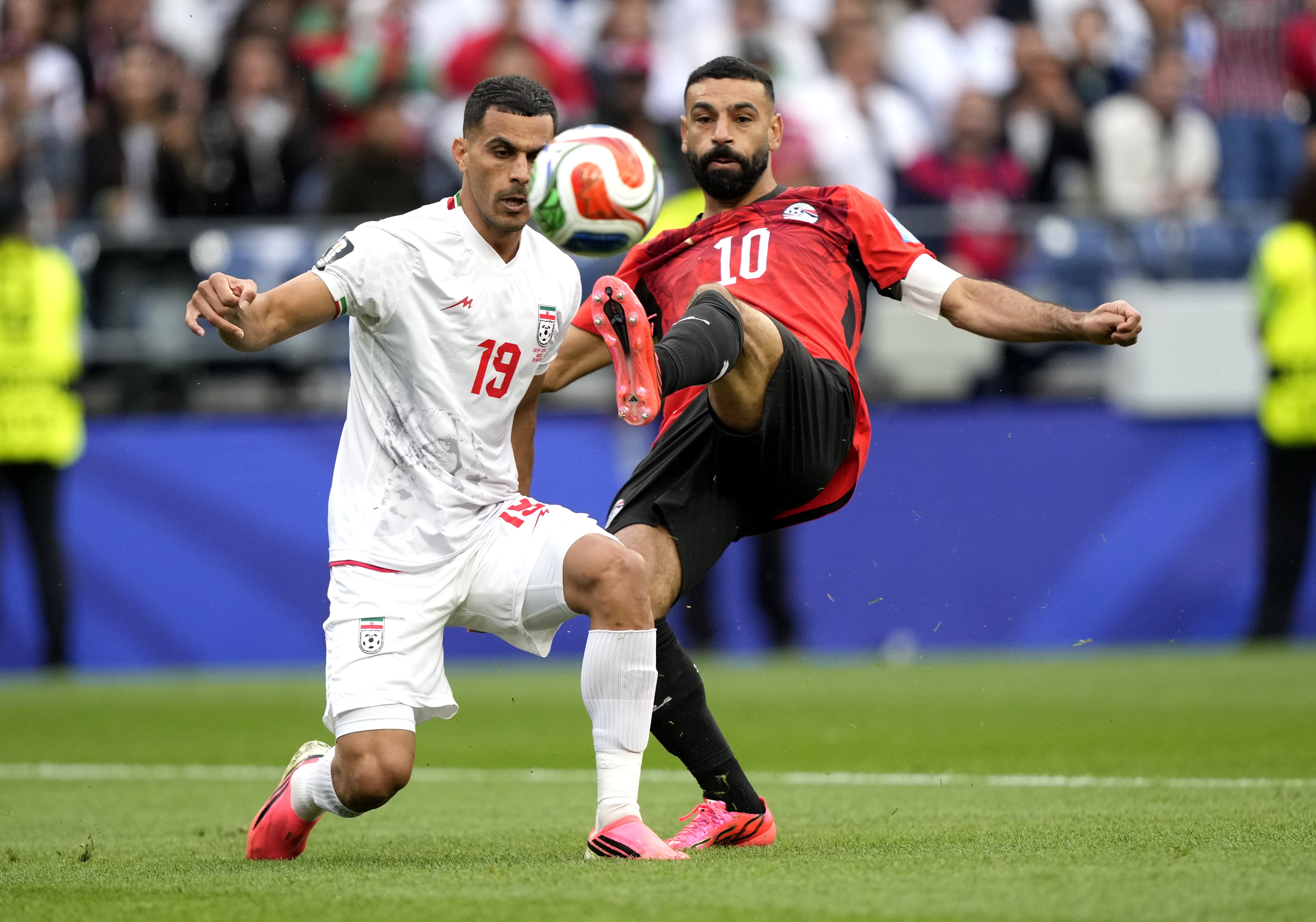 Mohamed Salah es una de las figuras de Egipto en este Mundial 2026. (EFE/EPA/STEPHEN BRASHEAR)