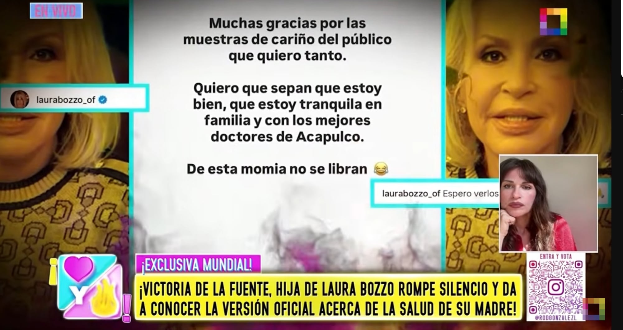A la conductora se le reventó una úlcera