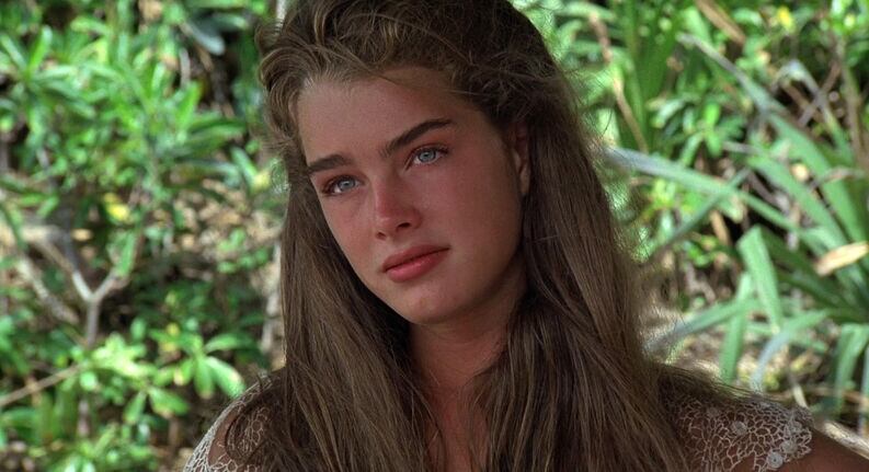 Brooke Shields en la película “La laguna Azul”, en 1980 (Foto: Instagram)