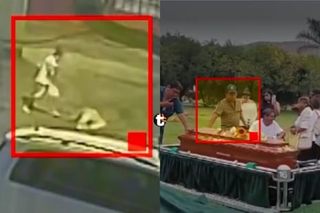 ¡Traición familiar! Sobrino asiste al funeral de su tío, pero cámaras revelan que antes lo golpeó brutalm...