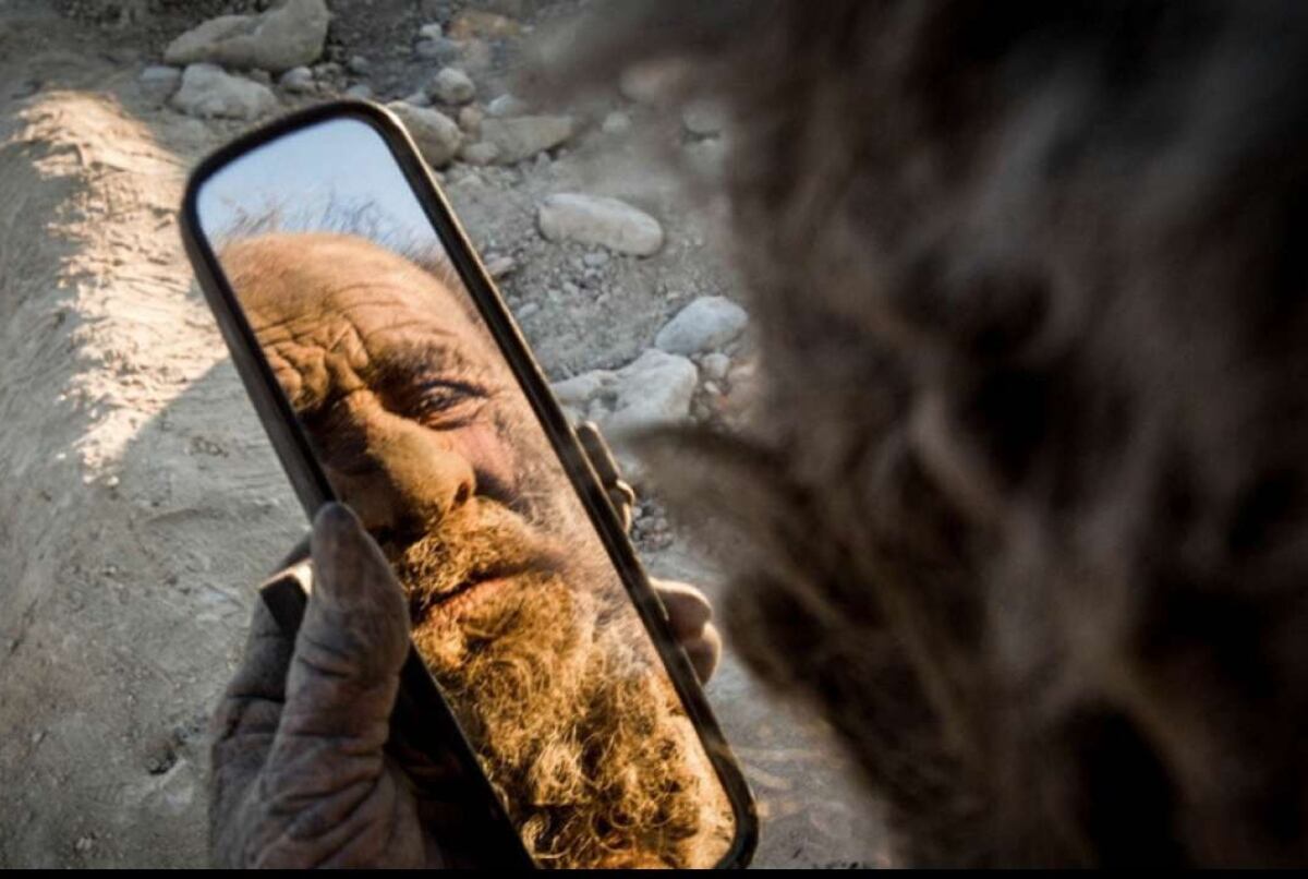 Amou Haji vive en Dejgah, ubicado en Irán. Foto: dnaindia