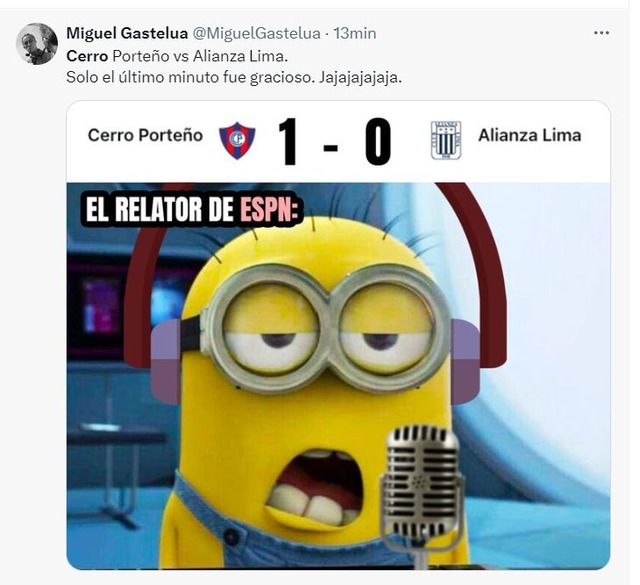 Trome | Los memes del Alianza Lima vs Cerro Porteño
