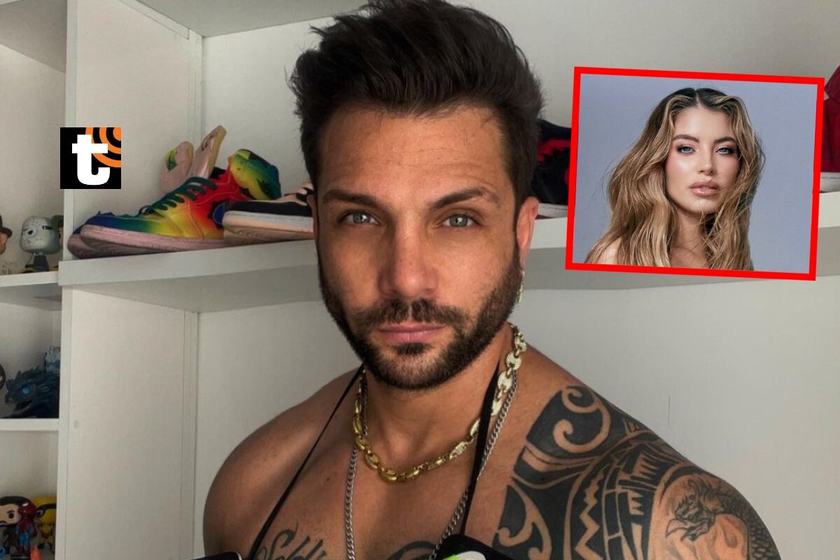 Nicola Porcella defiende a Flavia Laos y se va de boca