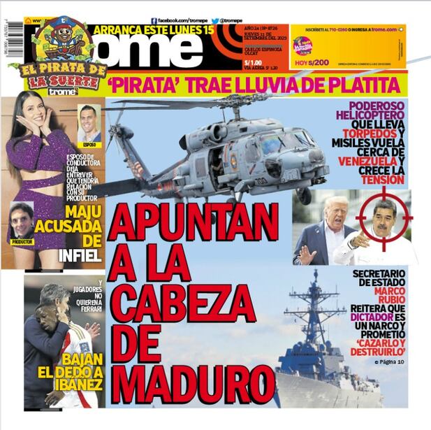 Portada Trome