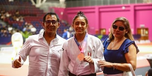 Judoca tocó el cielo con las manos.