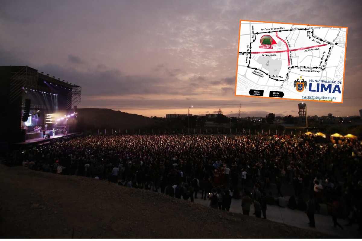 Municipalidad de Lima presentó el plan de desvíos por conciertos de BTS. (@gec/ Municipalidad de Lima)