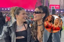 ¡Luciana Fuster y Flavia Laos ‘pinkys’ de nuevo! Se amistaron y lucen juntas en concierto