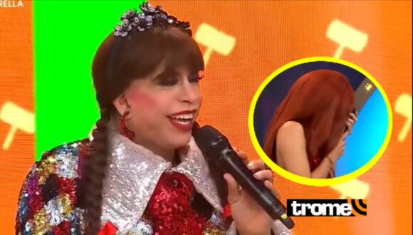 la chola trolea a la uchulu por sus canciones