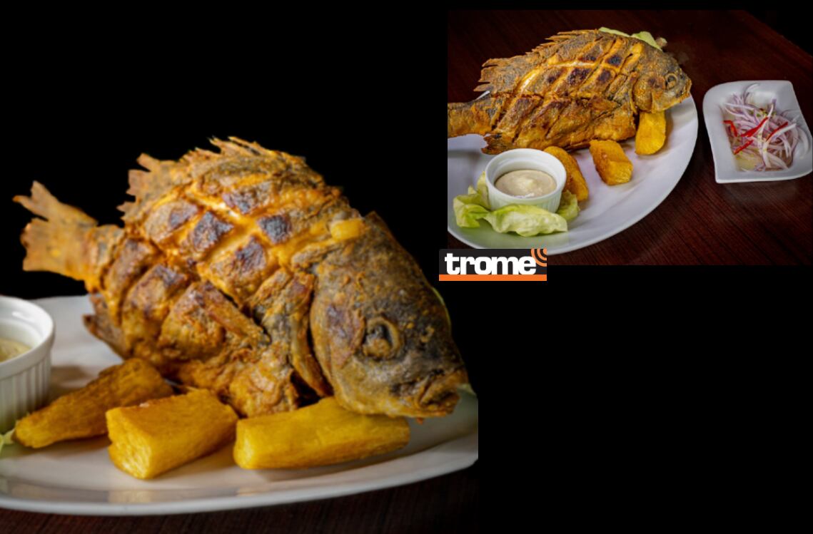 En esta Semana Santa, el restaurante Sabores Peruanos tiene entre sus propuestas a la 'Chita divina'. (Isabel Medina / Trome).