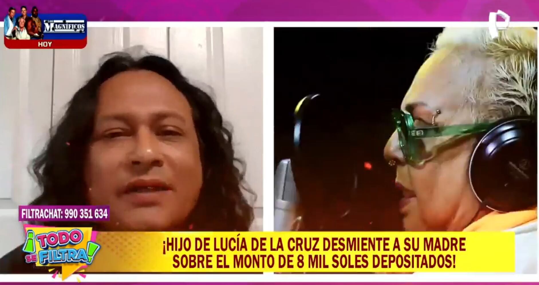 Hijo de la cantante se pronuncia tras fuerte acusación en su contra. (Foto: Todo se filtra)