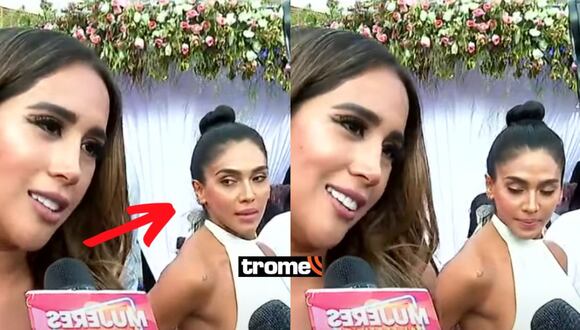 TROME - Vania Bludau le habría lanzado tremenda mirada a Melissa Paredes