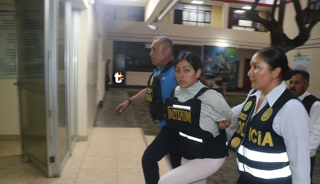 Trasladan a Trujillo a pareja del cabecilla de Los Pulpos