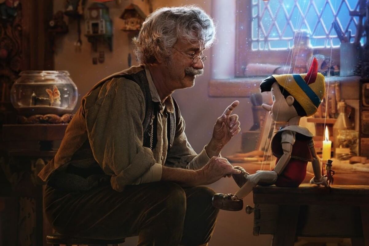 Escena de la película "Pinocho" de Robert Zemeckis (Foto: Disney)