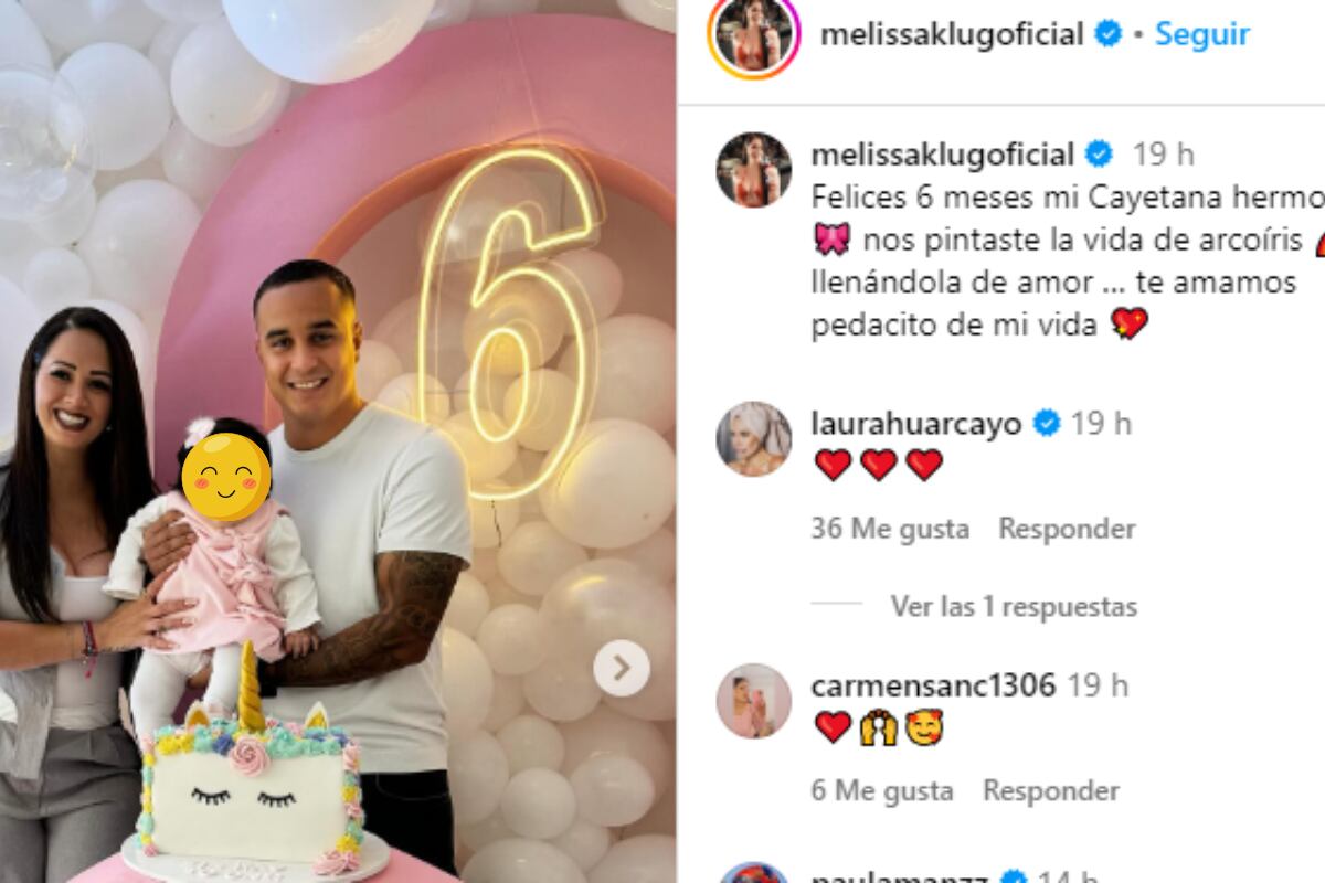 Cumple de la hija de Melissa Klug