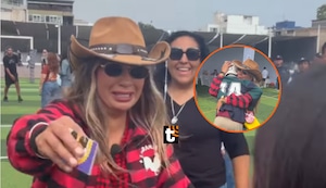 Hijos Pamela López la sorprenden antes de su cumpleaños y ella rompe en llanto en emotivo encuentro