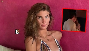 Alessia Rovegno es captada con misterioso galán en Uruguay: Él la besa en la frente y se muestran cercanos