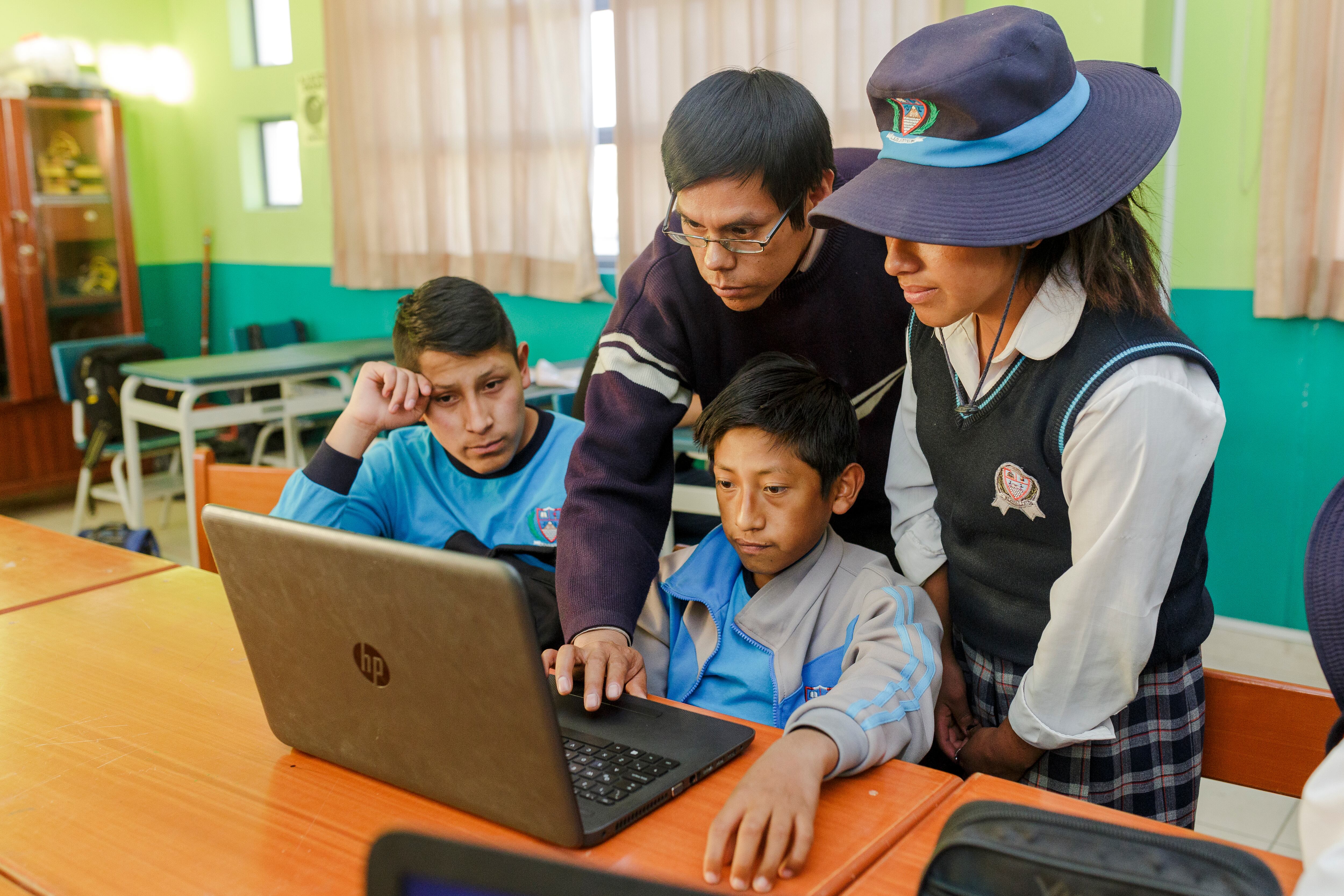 Los profesores de los talleres dictados por Code en Mi Cole quieren incentivar en los alumnos la creatividad. (Fuente: Code en Mi Cole)