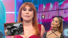 Magaly no cree explicación de Laura Spoya tras accidente: “¿Hasta las 3 de mañana solo tomaste agua?”