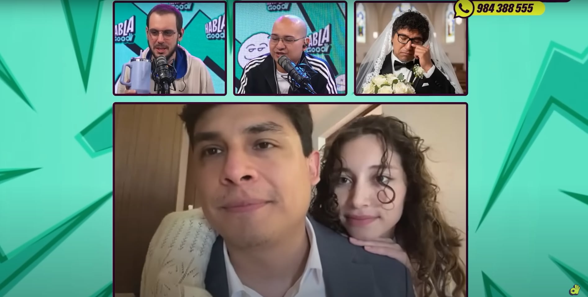 El youtuber anunció su compromiso con su pareja, Carla Campos-Salazar. (YouTube: Todo Good)